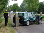 Prio 1 VKO Verkeersongeval Boom Auto Trekwei Westergeest